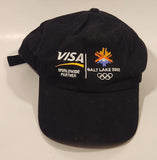 KCCaps HeadShots 2002 Salt Lake City Olympic Games VISA Worldwide Partner Baseball Cap Hat