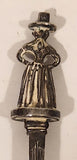 Vintage B.W. Silver Plated Woman Figural Souvenir Spoon Made in Great Britain