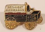 2003 Calgary Stampede Dril-Away Fire Wagon Chuck Wagon Luke Tournier Enamel Metal Lapel Pin