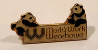 Mark's Work Wearhouse Panda Themed Enamel Metal Lapel Pin