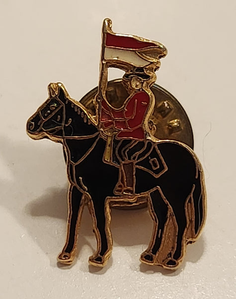 RCMP Royal Canadian Mounted Police Musical Ride Mountie on Horse Enamel Metal Lapel Pin