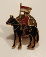 RCMP Royal Canadian Mounted Police Musical Ride Mountie on Horse Enamel Metal Lapel Pin