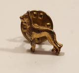 Great Dane Dog Gold Tone Small Metal Lapel Pin