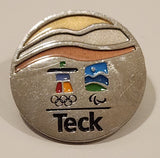 Vancouver 2010 Olympic Games Teck Cominco Enamel Metal Lapel Pin