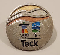 Vancouver 2010 Olympic Games Teck Cominco Enamel Metal Lapel Pin