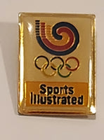 1988 Seoul South Korea Summer Olympic Games Sports Illustrated Enamel Metal Lapel Pin