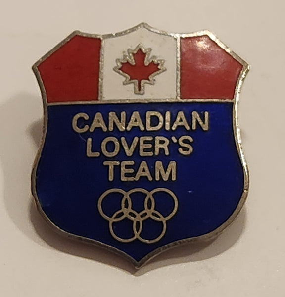 Olympic Games Canadian Lover's Team Enamel Metal Lapel Pin