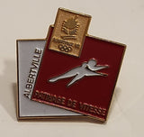 1992 Albertville France Winter Olympic Games Team Canada Enamel Metal Lapel Pin