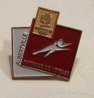 1992 Albertville France Winter Olympic Games Team Canada Enamel Metal Lapel Pin