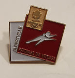 1992 Albertville France Winter Olympic Games Team Canada Enamel Metal Lapel Pin