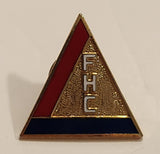 FHC Fat Hat Club Fraternity Enamel Metal Lapel Pin