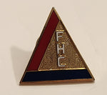 FHC Fat Hat Club Fraternity Enamel Metal Lapel Pin