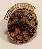 Vegreville Alberta Ukrainian Egg Enamel Metal Lapel Pin