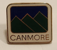 Canmore Alberta Enamel Metal Lapel Pin