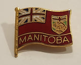 Manitoba Provincial Flag Enamel Metal Lapel Pin