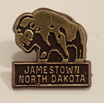 Jamestown North Dakota Buffalo Bison Plastic Lapel Pin