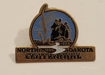 1889 to 1989 North Dakota Centennial Enamel Metal Lapel Pin