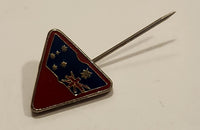 Vintage Australia Flag Triangle Shaped Enamel Metal Lapel Stick Pin