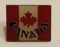 Canada Canadian Flag 5/8" x 3/4" Enamel Metal Pin