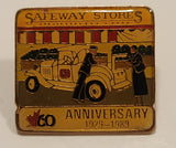 1929 to 1989 Safeway 60th Anniversary Antique Classic Delivery Truck Themed Enamel Metal Lapel Pin