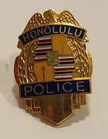 Honolulu Police Mini Badge Enamel Metal Lapel Pin