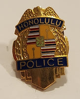 Honolulu Police Mini Badge Enamel Metal Lapel Pin