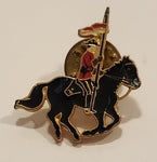 RCMP Royal Canadian Mounted Police Musical Ride Mountie on Horse Enamel Metal Lapel Pin