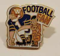 CFL Winnipeg Blue Bombers Football Fan Enamel Metal Lapel Pin