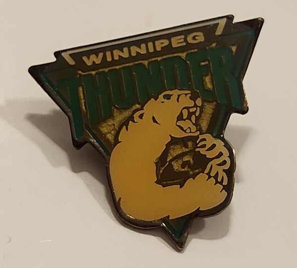 Rare Winnipeg Thunder Basketball Team Metal Lapel Pin