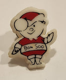 Sault Ste. Marie, Ontario Bon Soo Winter Carnival Mascot Plastic Lapel Pin