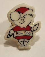 Sault Ste. Marie, Ontario Bon Soo Winter Carnival Mascot Plastic Lapel Pin