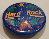 Hard Rock Fa La La La La Christmas Blue Round Button Pin