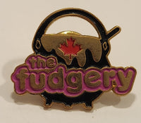 The Fudgery Enamel Metal Lapel Pin