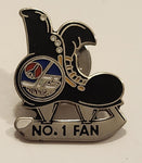 NHL Winnipeg Jets Hockey Team No. 1 Fan Hockey Skate Enamel Metal Lapel Pin