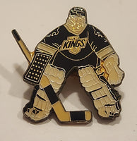 NHL Los Angeles Kings Hockey Goalie Enamel Metal Lapel Pin