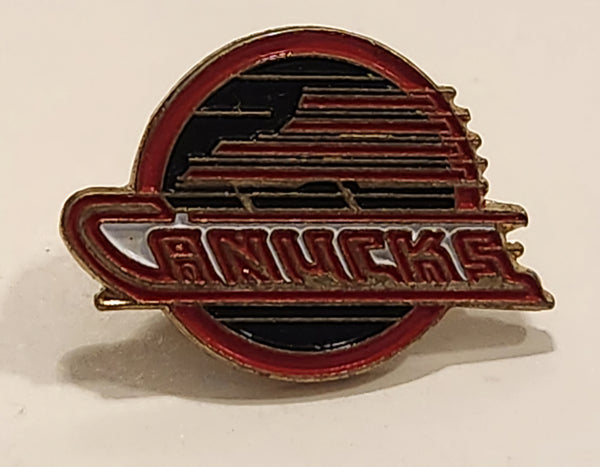 NHL Vancouver Canucks Hockey Team Retro Logo Enamel Metal Lapel Pin