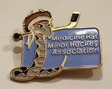 Medicine Hat Minor Hockey Association Enamel Metal Lapel Pin