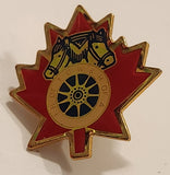 IB of TCW & H. of A. International Brotherhood of Teamsters, Chauffeurs, Warehousemen and Helpers of America Canada Enamel Metal Lapel Pin