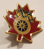 IB of TCW & H. of A. International Brotherhood of Teamsters, Chauffeurs, Warehousemen and Helpers of America Canada Enamel Metal Lapel Pin