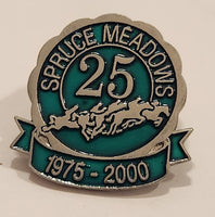 1975-2000 Spruce Meadows 25th Anniversary Enamel Metal Lapel Pin