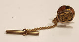 14K Gold Nugget Tie Tack Pin