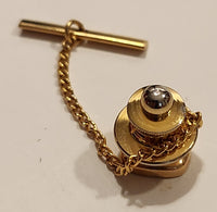 14K Gold Nugget Tie Tack Pin