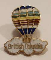 British Columbia Hot Air Balloon Enamel Metal Lapel Pin