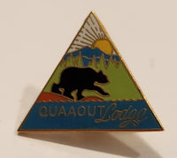 Quaaout Lodge Chase British Columbia Enamel Metal Lapel Pin