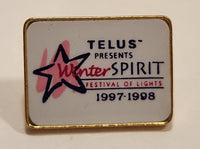 1997-1998 Telus Presents Festival of Lights Winter Spirit Metal Lapel Pin