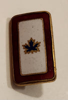 Rare Antique Active Service Pin Canada's Honor Badge One Leaf Per Loved One On Active Service Enamel Metal Lapel Pin