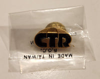 CTR Choose The Right Enamel Gold Tone Metal Lapel Pin