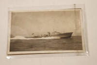 1942 1943 HMMTB Her Majestys Motor Torpedo Boat #337 Trinidad British West Indies Black and White Photograph