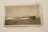 1942 1943 HMMTB Her Majestys Motor Torpedo Boat #337 Trinidad British West Indies Black and White Photograph