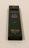 Vintage Faber-Castell 10 Minen Leads 9071-F in Green Plastic Slider Case Missing 3 Leads